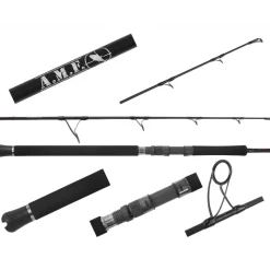 Fishing Line^ Jigging World JW-AMF-J53S AMF Spinning Jigging Rod 5'3" - Your Premium Fishing Gear Store Rods Lines Baits Accessories