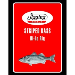 Bait^ Jigging World Striped Bass Hi-Lo Size 6/0 In-Line Circle Baitholder - Your Premium Fishing Gear Store Rods Lines Baits Accessories