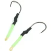 Shop All^ Jigging World Tubed Trailer Hooks 2pcs 5/0 Green Glow - Your Premium Fishing Gear Store Rods Lines Baits Accessories