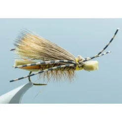 Shop All^ J's CFO Big Hair Golden Grey Wing #6 - Your Premium Fishing Gear Store Rods Lines Baits Accessories