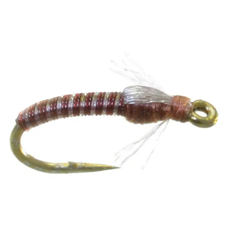Fly Fishing^ Jujubee Midge - Brown - Your Premium Fishing Gear Store Rods Lines Baits Accessories