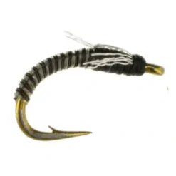 Fly Fishing^ Jujubee Midge - Zebra - Your Premium Fishing Gear Store Rods Lines Baits Accessories