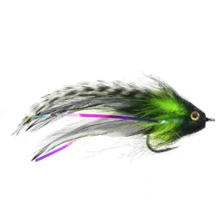 Fly Fishing^ Jungle Love - Chartreuse/Black - Your Premium Fishing Gear Store Rods Lines Baits Accessories