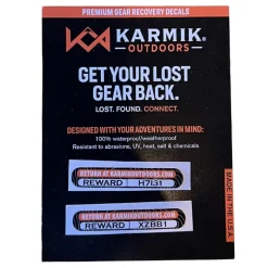 Shop All^ Karmik QR Code Decal Double - Your Premium Fishing Gear Store Rods Lines Baits Accessories