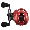 Bait^ KastKing KRLCSTMJ-91LRE-C Megajaws Casting Reel 9.1:1 Left Hand Red - Your Premium Fishing Gear Store Rods Lines Baits Accessories