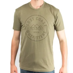 LCO Badge Shirt - Drab Olive - Your Premium Fishing Gear Store Rods Lines Baits Accessories* Best