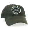 LCO Waxed Canvas Badge Hat - Loden - Your Premium Fishing Gear Store Rods Lines Baits Accessories* Hot