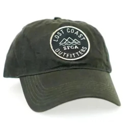LCO Waxed Canvas Badge Hat - Loden - Your Premium Fishing Gear Store Rods Lines Baits Accessories* Hot