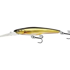 LiveTarget Rainbow Smelt Jerkbait Gold/Black 4 1/2" - Your Premium Fishing Gear Store Rods Lines Baits Accessories* New