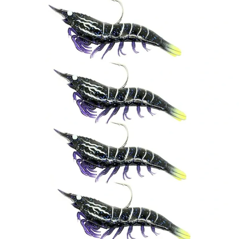 LiveTarget Soft Plastic Rigged Shrimp - Your Premium Fishing Gear Store Rods Lines Baits Accessories* New