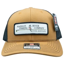 Logo 112 Caramel/Black Hat - Your Premium Fishing Gear Store Rods Lines Baits Accessories* Online