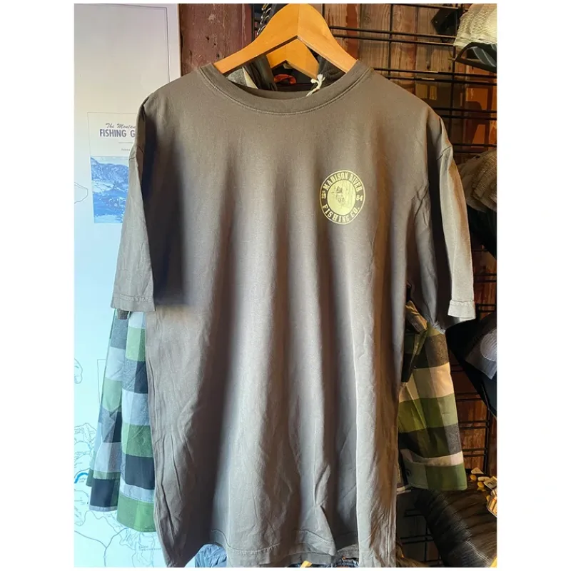 Logo Hector Two S/S T-Shirt - Washed Black - Your Premium Fishing Gear Store Rods Lines Baits Accessories* Shop