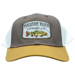 Logo Industrial Mesh Quilted Trucker Coffee/White/Lumbar - Your Premium Fishing Gear Store Rods Lines Baits Accessories* Outlet