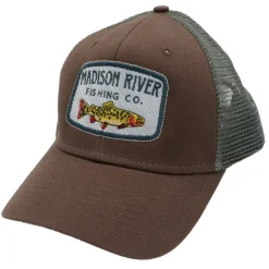 Shop All^ Logo Industrial Mesh Quilted Trucker Coffee Grey - Your Premium Fishing Gear Store Rods Lines Baits Accessories