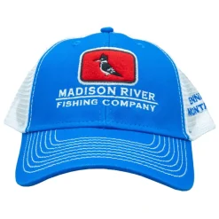 Fishing Line^ Logo Kingfisher Sideline Trucker Royal/White - Your Premium Fishing Gear Store Rods Lines Baits Accessories