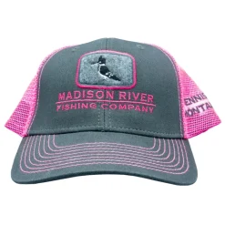 Logo Kingfisher Sideline Trucker Dark Grey/Neon Pink - Your Premium Fishing Gear Store Rods Lines Baits Accessories* Cheap