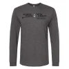 Logo L/S Cotton T-Shirt Charcoal Small - Your Premium Fishing Gear Store Rods Lines Baits Accessories* Discount