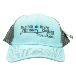 Logo Sideline Trucker Surf/Dark Grey - Your Premium Fishing Gear Store Rods Lines Baits Accessories* Online