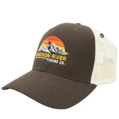 Logo Soft Mesh Morning Mtn Trucker Cigar/Natural - Your Premium Fishing Gear Store Rods Lines Baits Accessories* Hot