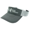 Logo Split Visor Charcoal/White - Your Premium Fishing Gear Store Rods Lines Baits Accessories* Hot