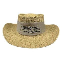 Logo The Albatross Straw Hat Khaki Band - Your Premium Fishing Gear Store Rods Lines Baits Accessories* Outlet