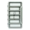 Logo Waterproof Clear Thin Fly Box 6 Magnetic Compartments - Your Premium Fishing Gear Store Rods Lines Baits Accessories* Flash Sale