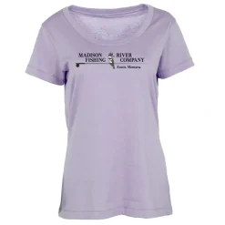 Logo Womens Esssential S/S Scoop Neck T-Shirt Paste Lilac - Your Premium Fishing Gear Store Rods Lines Baits Accessories* Hot