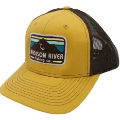 Logo Zone Trucker Retro Stripe Whiskey Coffee - Your Premium Fishing Gear Store Rods Lines Baits Accessories* Shop