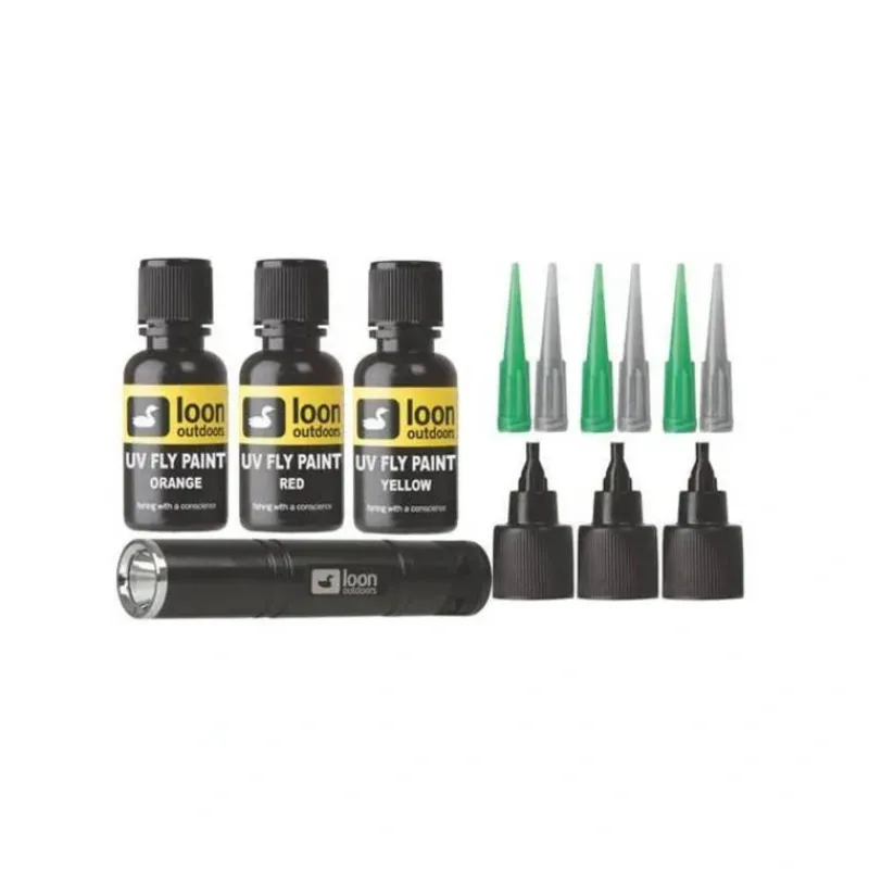 Loon UV Fly Paint Kit - Your Premium Fishing Gear Store Rods Lines Baits Accessories* Flash Sale