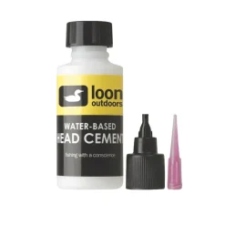 LOON WB HEAD CEMENT SYSTEM 1 oz. w/needle - Your Premium Fishing Gear Store Rods Lines Baits Accessories* New