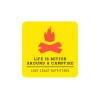 Lost Coast Campfire Sticker - Your Premium Fishing Gear Store Rods Lines Baits Accessories* Store