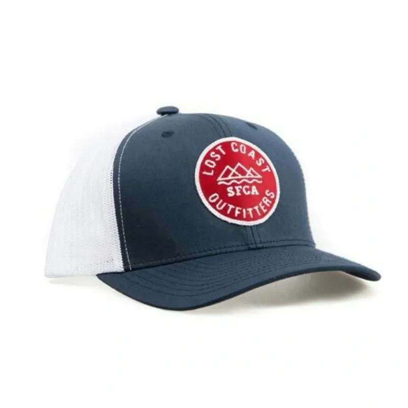 Lost Coast Outfitters Trucker Cap - Red White Blue - Your Premium Fishing Gear Store Rods Lines Baits Accessories* Clearance