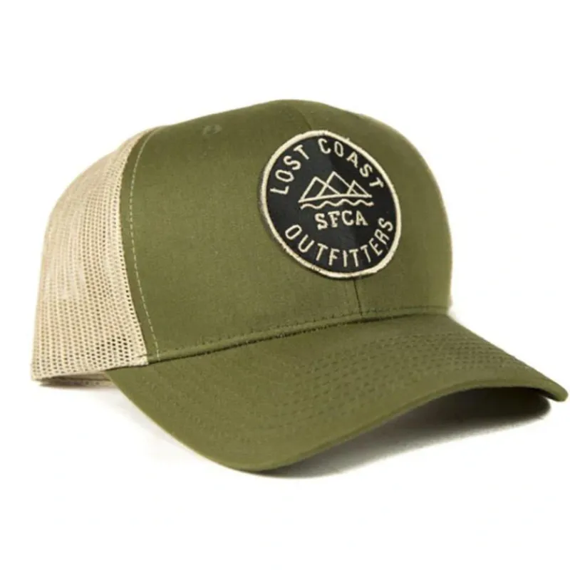 Lost Coast Outfitters Trucker Cap-Olive - Your Premium Fishing Gear Store Rods Lines Baits Accessories* Hot
