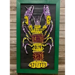 Louisiana Crawfish License Plate Art - Your Premium Fishing Gear Store Rods Lines Baits Accessories* Store