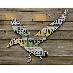 Louisiana Duck License Plate Art - Your Premium Fishing Gear Store Rods Lines Baits Accessories* Hot
