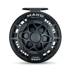 Mako 9550-1012 Inshore Fly Reel Matte Black Left Hand - Your Premium Fishing Gear Store Rods Lines Baits Accessories* Sale