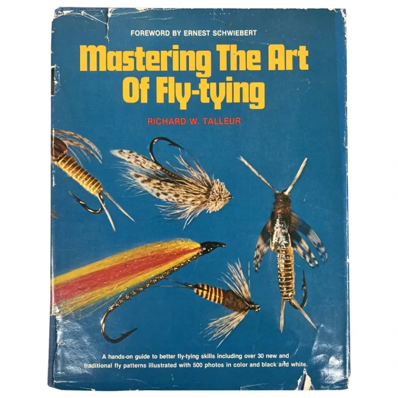 Mastering the Art of Fly-tying by Richard W. Talleur (Used, Hardback, Torn Paper Cover) - Your Premium Fishing Gear Store Rods Lines Baits Accessories* Outlet