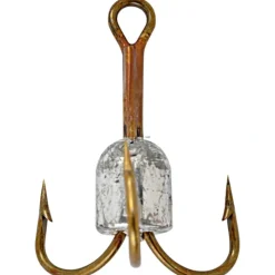 Matzuo Snag Weight Treble Hook, #8/0, 2oz, 2pk, Black Chrome - Your Premium Fishing Gear Store Rods Lines Baits Accessories* Cheap