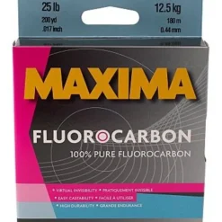 Maxima Fluorocarbon One Shot Spool - Your Premium Fishing Gear Store Rods Lines Baits Accessories* Cheap