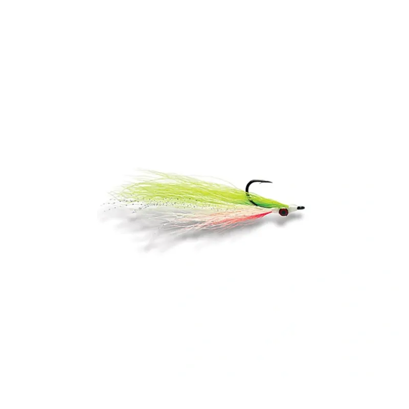 Mega Clouser Chartreuse & White - Your Premium Fishing Gear Store Rods Lines Baits Accessories* Shop