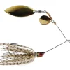 MegaStrike Roland Martin Strikeback, 3/8oz, Golden Shiner Skirt w/Brass Blades - Your Premium Fishing Gear Store Rods Lines Baits Accessories* Best