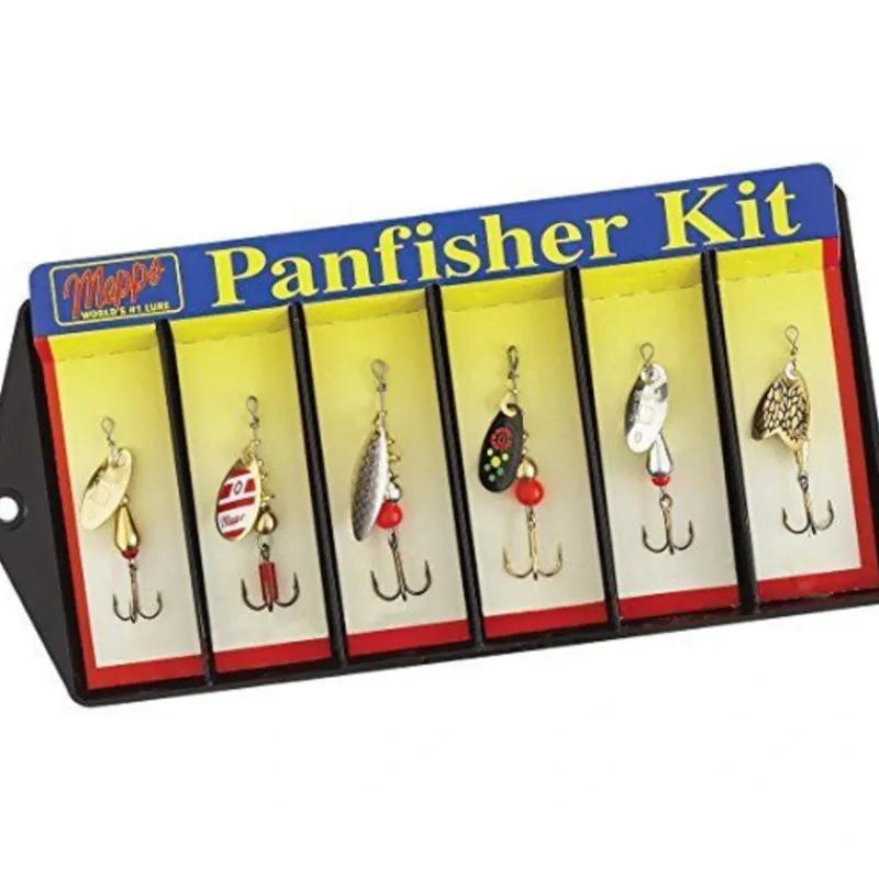 Mepps Spinner Lure Assortment Trout & Panfisher Kit 6 Lures - Your Premium Fishing Gear Store Rods Lines Baits Accessories* Hot