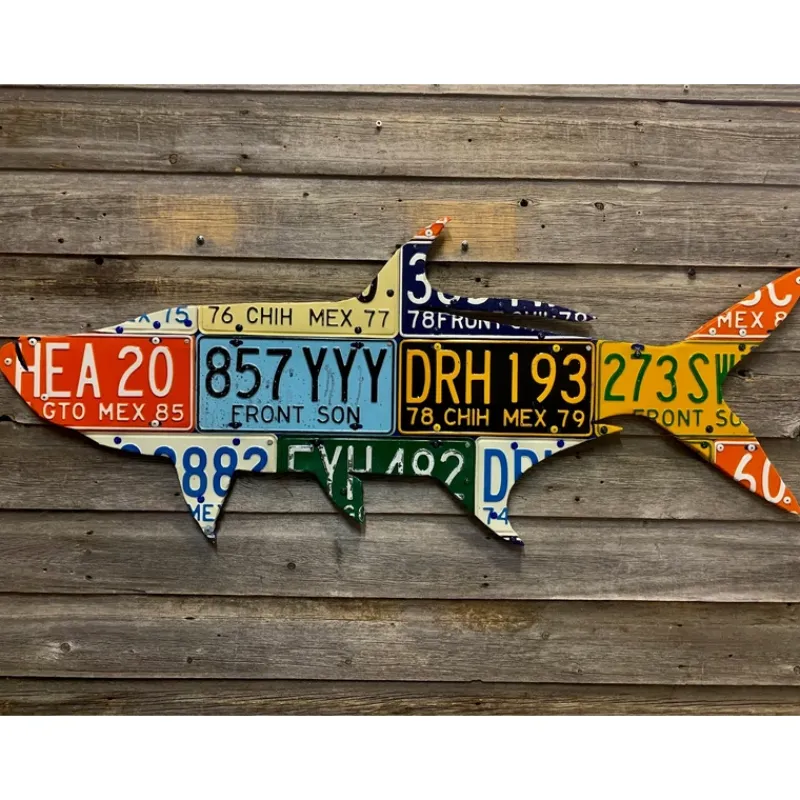 Mexico Grand Slam License Plate Art Bundle (Permit/Tarpon/Bonefish) - Your Premium Fishing Gear Store Rods Lines Baits Accessories* Outlet