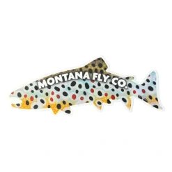 Shop All^ MFC Die Cut Fish Sticker - Maddox's Brown Trout (6in. X 2.25in.) - Your Premium Fishing Gear Store Rods Lines Baits Accessories