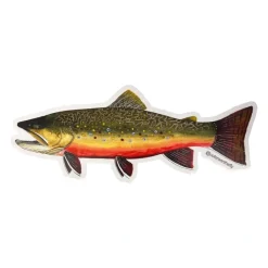 Mike Pepper "Colors on the Fly" 20" Brook Trout Sticker - Your Premium Fishing Gear Store Rods Lines Baits Accessories* Sale
