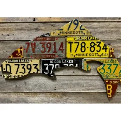 Minnesota Trout Antique License Plate Art - Your Premium Fishing Gear Store Rods Lines Baits Accessories* Store