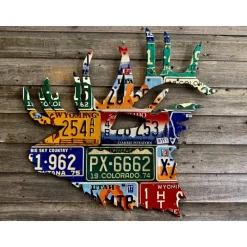 Mixed Western States Elk License Plate Art - Your Premium Fishing Gear Store Rods Lines Baits Accessories* Cheap