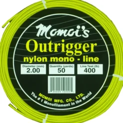 Momoi Outrigger Mono 50yd Coil 400# Test - Your Premium Fishing Gear Store Rods Lines Baits Accessories* Clearance