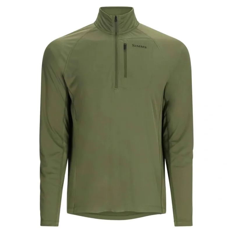 M's Simms Challenger Solar Half Zip - Your Premium Fishing Gear Store Rods Lines Baits Accessories* Online