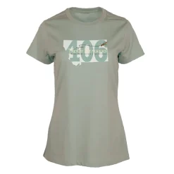 MTS Logo 406 Montana Womens Essential S/S T-Shirt Desert Sage - Your Premium Fishing Gear Store Rods Lines Baits Accessories* Clearance